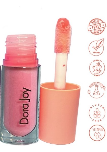 Pump It Up Lip Gloss Zencefil Kökü Yağı Içeren Dolgun Görünüm Veren Dudak Parlatıcı, Ginger Root Oil