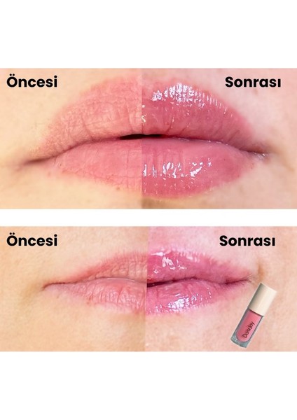 Pump It Up Lip Gloss Zencefil Kökü Yağı Içeren Dolgun Görünüm Veren Dudak Parlatıcı, Ginger Root Oil