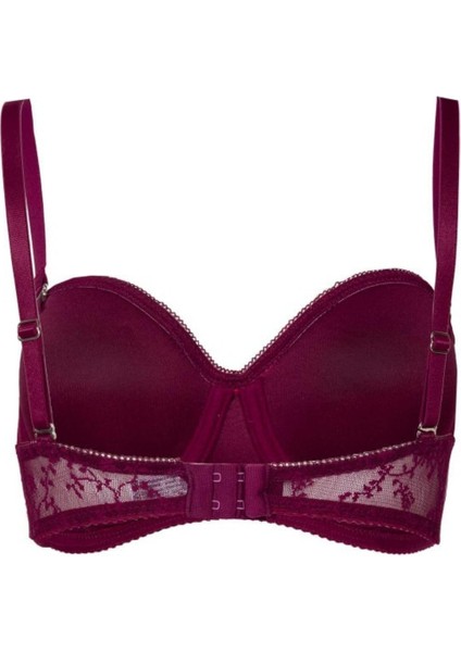 Nbb Kadın Dantelli Lotus Straplez Balensiz Sütyen Cheeky Külot Takım -4503 fırsatları