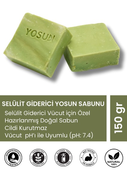 Yosun Sabunu 150gr (Selülit Karşıtı Vücut Sabunu)