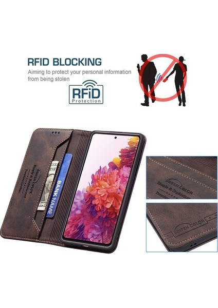 Samsung Galaxy S20 Fe Için Manyetik Rfıd Kılıf Kahverengi (Yurt Dışından) indirimleri