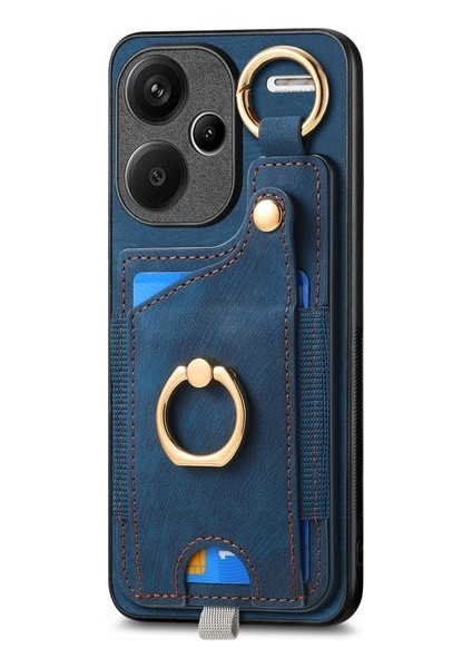 Xiaomi Redmi Note 13 5g Retro Deri Arka Kapak Halkası Kart Tutucu ile (Yurt Dışından) fiyatları