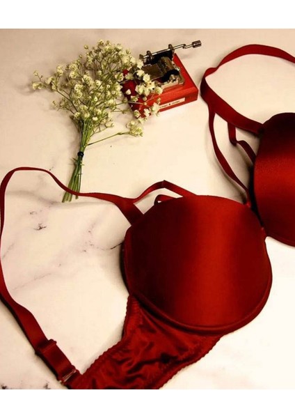 Nbb Hafif Destekli Dekoltesi Şeritli Balenli Sütyen -3696 modelleri