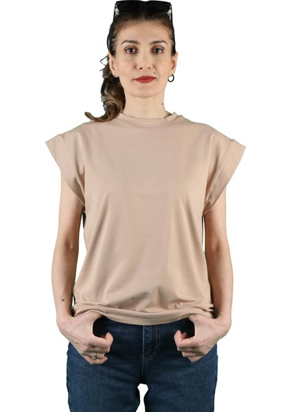 Kadın Süprem Yarasa Kol T-Shirt