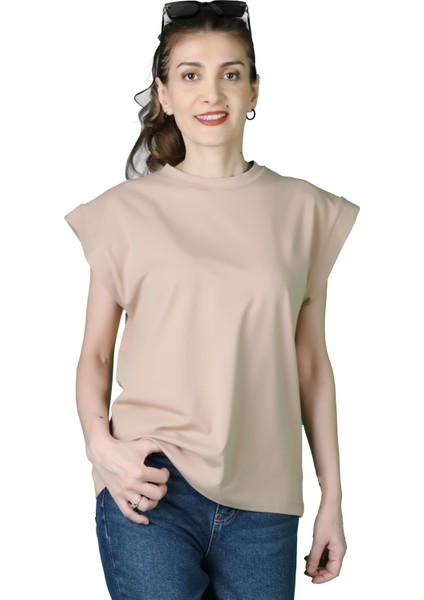 Kadın Süprem Yarasa Kol T-Shirt