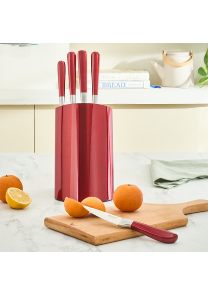 Flash Red 6 Parça Standlı Bıçak Seti
