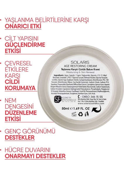 C Serum 30 ml ve  Anti Age Bakım Kremi 50 ml ve  Güneş Kremi 50 ml ve Tonik 200 ml