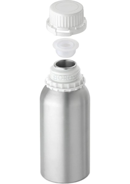 Alüminyum Şişe 500ML - Kulplu Tıpalı ve Kapaklı Şişe - Kokusuz - Işık Geçirmez
