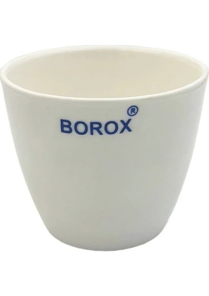 Porselen Kroze - Orta Form - 20ML - Medium Form Crucible - 6 Adetlik Toptan Set