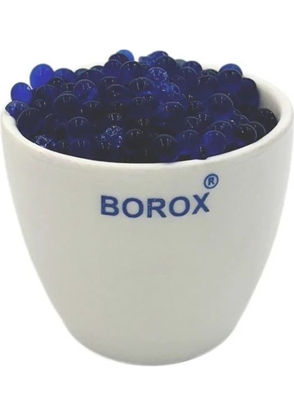 Porselen Kroze - Orta Form - 20ML - Medium Form Crucible - 6 Adetlik Toptan Set