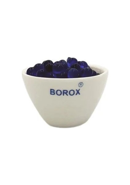 Porselen Kroze - Kısa Form - 5ml - Low Form Crucible - 6 Adetlik Toptan Set