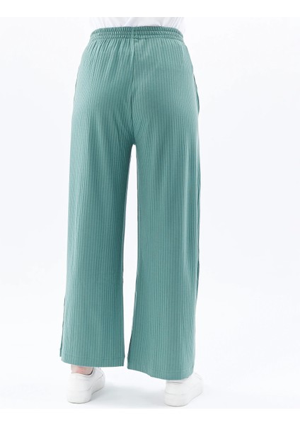 Kadın Oversize Fitilli Bol Paça Pantolon