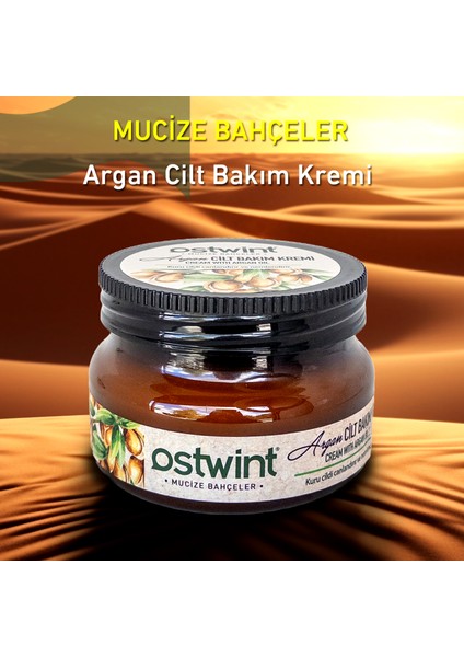 Mucize Bahçe Cilt Bakım Kremi Argan 300 ml