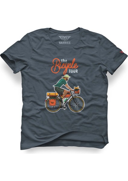 Bisiklet Turu Tasarım T-Shirt