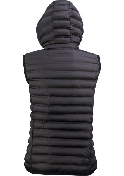 Kadın Şişme Siyah Cepli Yelek fırsatları