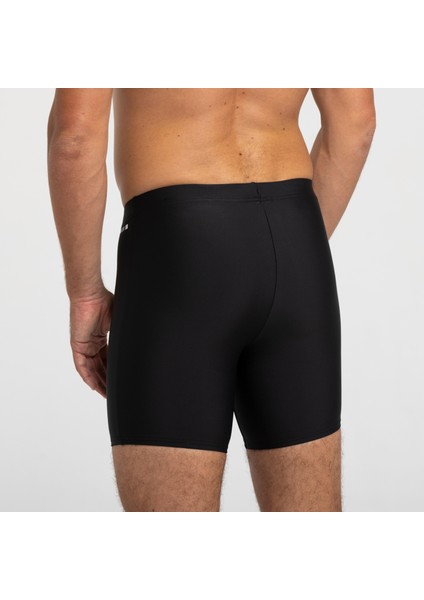 Nabaiji Erkek Uzun Boxer Mayo - Siyah - Long 100