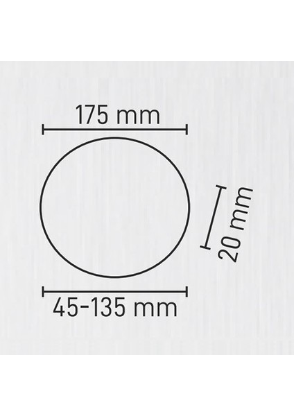 24W Yuvarlak Sıva Altı Ayarlanabilir Geçmeli Backlight LED Panel 3000K Günışığı