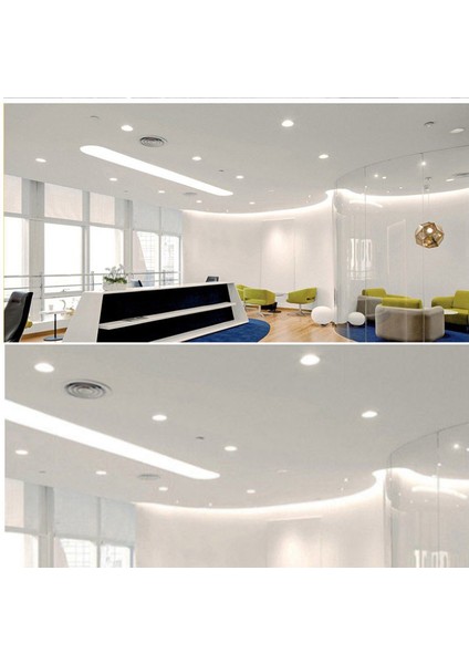 24W Yuvarlak Sıva Altı Ayarlanabilir Geçmeli Backlight LED Panel 3000K Günışığı