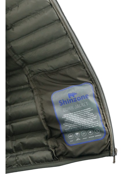 Kadın Şişme Haki Cepli Yelek modelleri