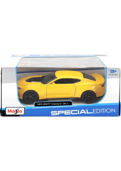 2017 Chevrolet Camaro Zl1 1/24 Model Araba Sarı 31512