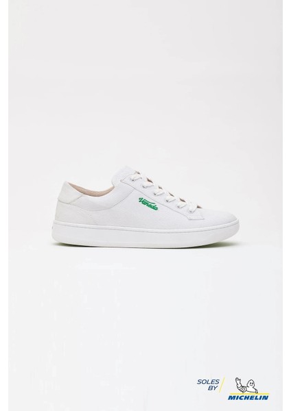 V Mich Free Kanvas Kadın Sneakers Beyaz Spor Ayakkabı 1388