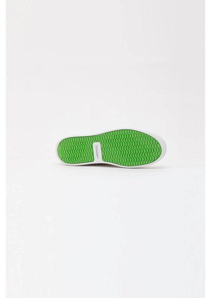 V Mich Free Kanvas Kadın Sneakers Beyaz Spor Ayakkabı 1388