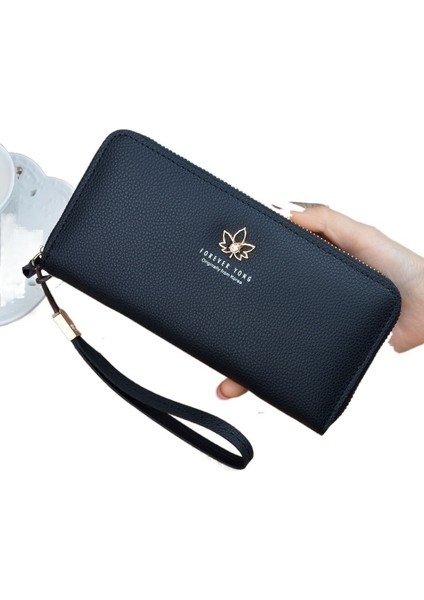 Bayan Cüzdan Bayan Uzun Fermuarlı Büyük Kapasiteli Bayan El Çantası (Yurt Dışından)