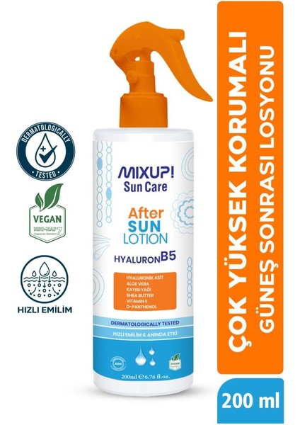 Güneş Sonrası Onarıcı Losyon Hyaluron B5 Aloe Vera,kayısı Yağı,hyalüronik Asit Içerikli 200 ml