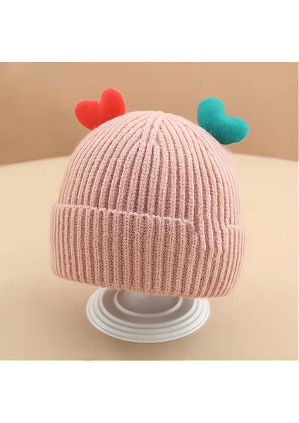 Bebek Süper Sevimli Ilkbahar ve Sonbahar Örgü Şapka (Yurt Dışından)