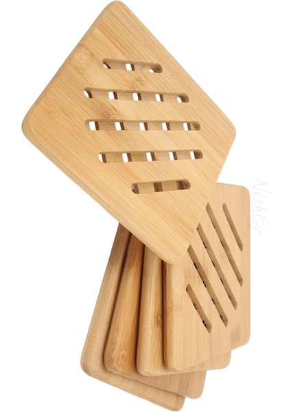 Bambu Lüx Kare Nihale 2'li (2 Adet)