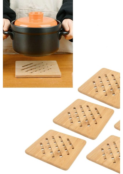 Bambu Lüx Kare Nihale 2'li (2 Adet)