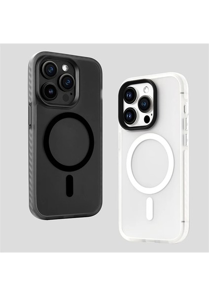 iPhone 14 Pro Max Kılıf Senstivi Magsafe Mat Pc Kapak