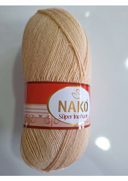 Süper Inci Narin El Örgü Ipliği 100 gr 500MT