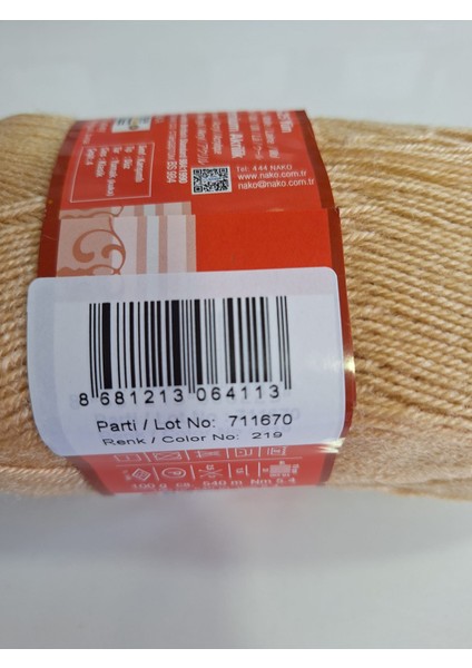 Süper Inci Narin El Örgü Ipliği 100 gr 500MT fiyatları