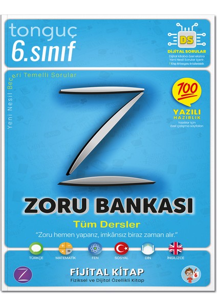 6. Sınıf Tüm Dersler Zoru Bankası