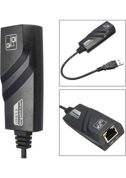 Usb3.0 Gigabit Ethernet Adapter 1000MBPS RJ45 Network