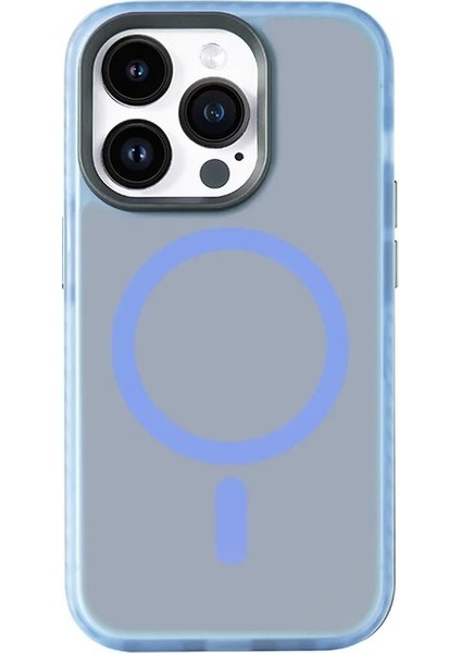 iPhone 13 Pro Max Kılıf Senstivi Magsafe Mat Pc Kapak