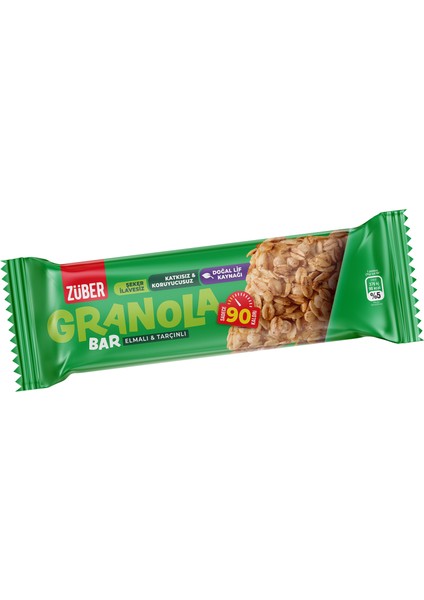 Granola Bar Elmalı Tarçınlı 25G X15 Adet