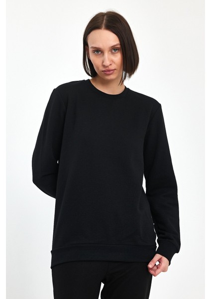 Pike Bisiklet Yaka Sweatshirt