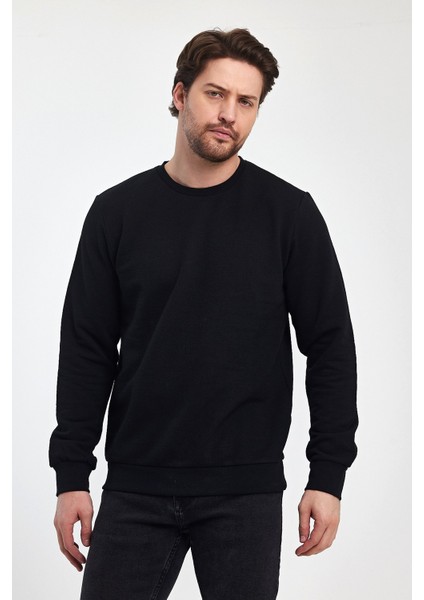 Pike Bisiklet Yaka Sweatshirt