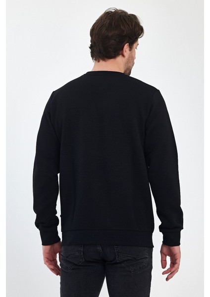 Pike Bisiklet Yaka Sweatshirt