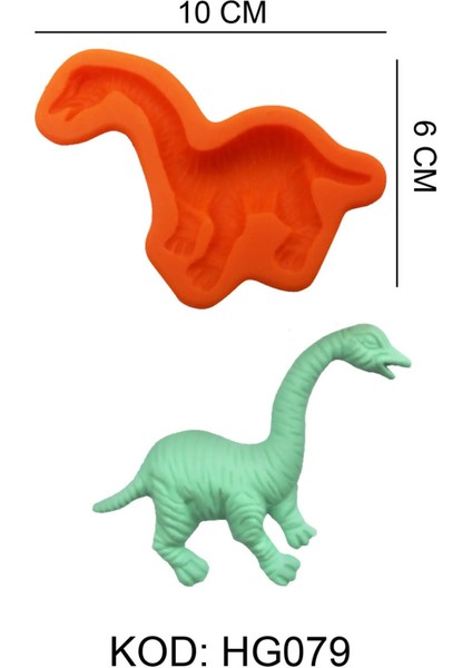 Dinazor Figürlü Gıda Silikon Kalıbı fiyatları