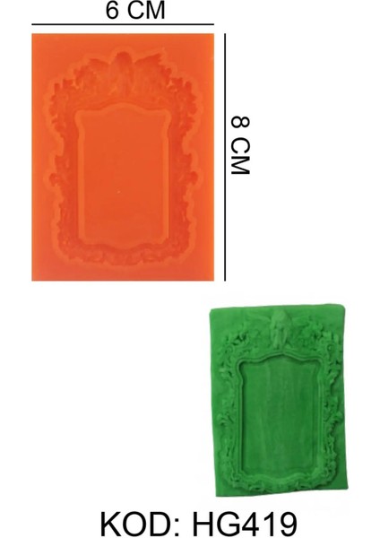 Kapalı Çerçeve Figürlü Gıda Silikon Kalıbı fiyatları