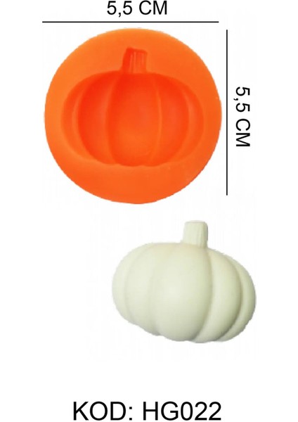 Balkabağı Figürlü Gıda Silikon Kalıbı fiyatları