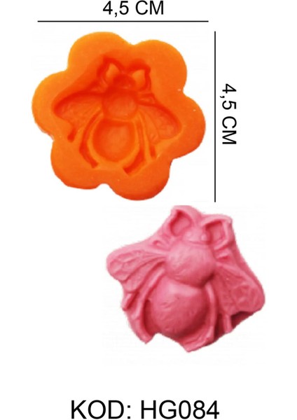 Böcek Figürlü Gıda Silikon Kalıbı modelleri