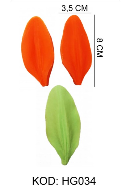 Doğa Figürlü Gıda Silikon Kalıbı