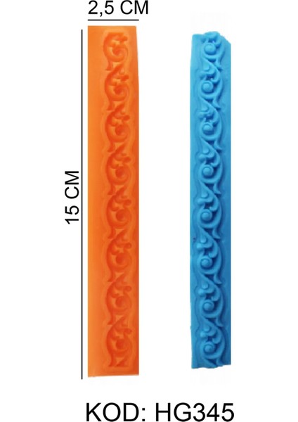 Motifli Çerçeve Figürlü Gıda Silikon Kalıbı fiyatları