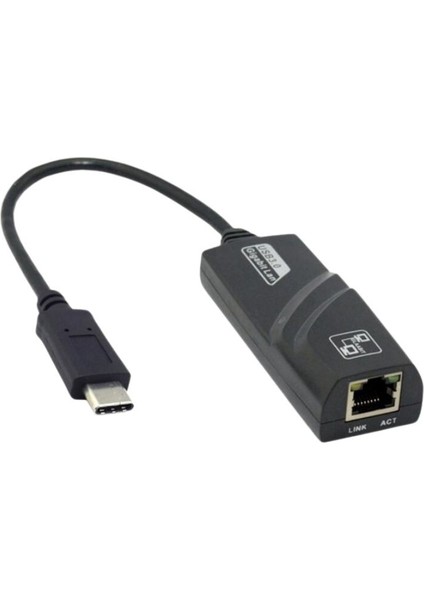 Type-C - Ethernet RJ45 Dönüştürücü 1000 Mbps