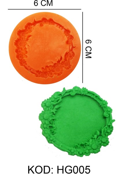 Motifli Çerçeve Figürlü Gıda Silikon Kalıbı fiyatları