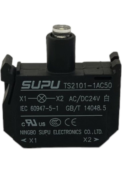 TS2101-1AC50 / Supu Işıklı Butonlar Için 24 Vac/dc LED Modülü, Beyaz fiyatları